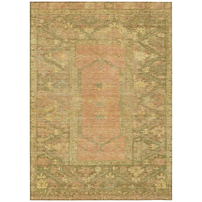 Addison Rugs Haelaris Coral Washable Indoor-Outdoor Rug