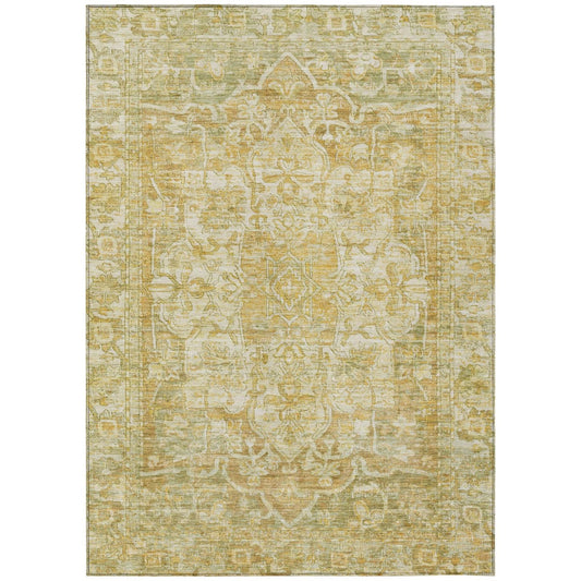 Addison Rugs Haelas Brown Washable Indoor-Outdoor Rug