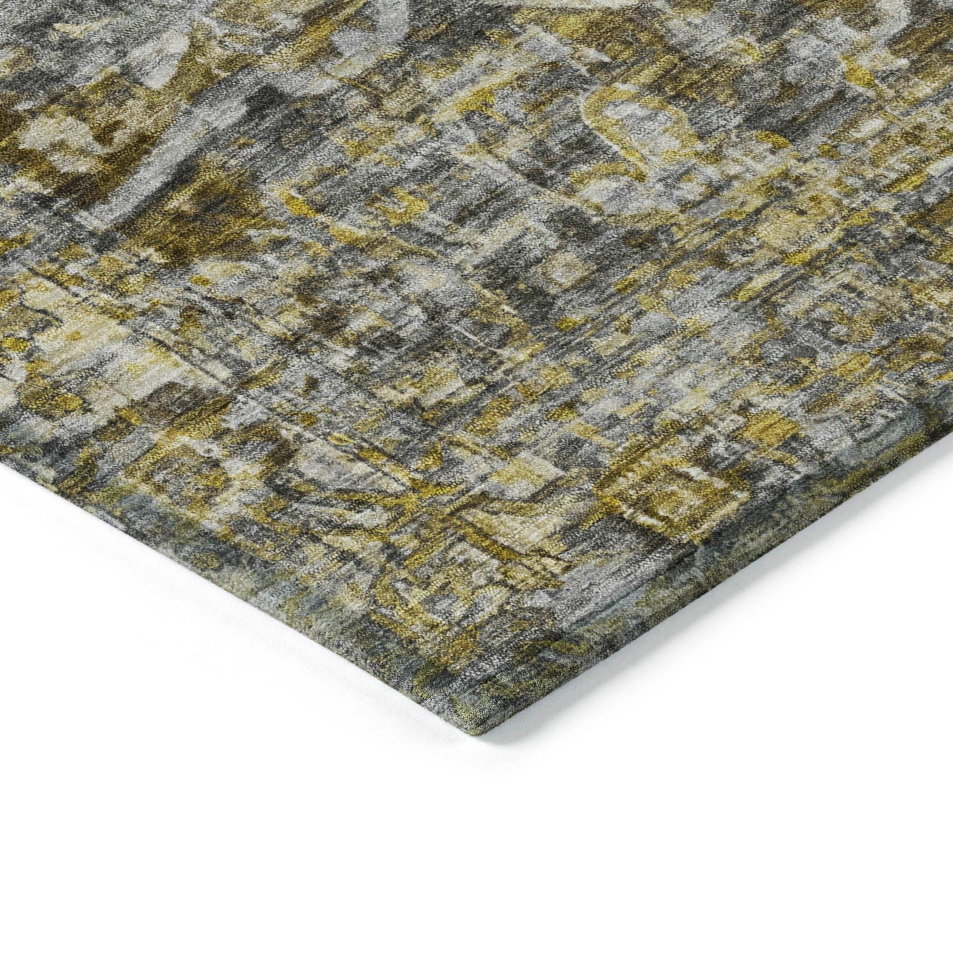 Addison Rugs Haelas Gray Washable Indoor-Outdoor Rug