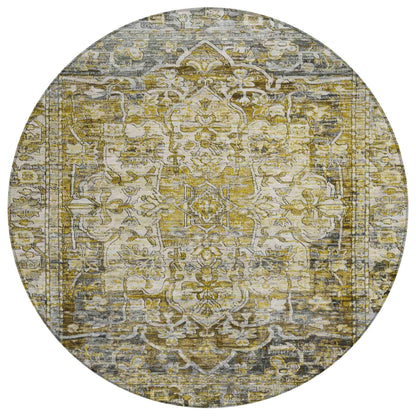 Addison Rugs Haelas Gray Washable Indoor-Outdoor Rug