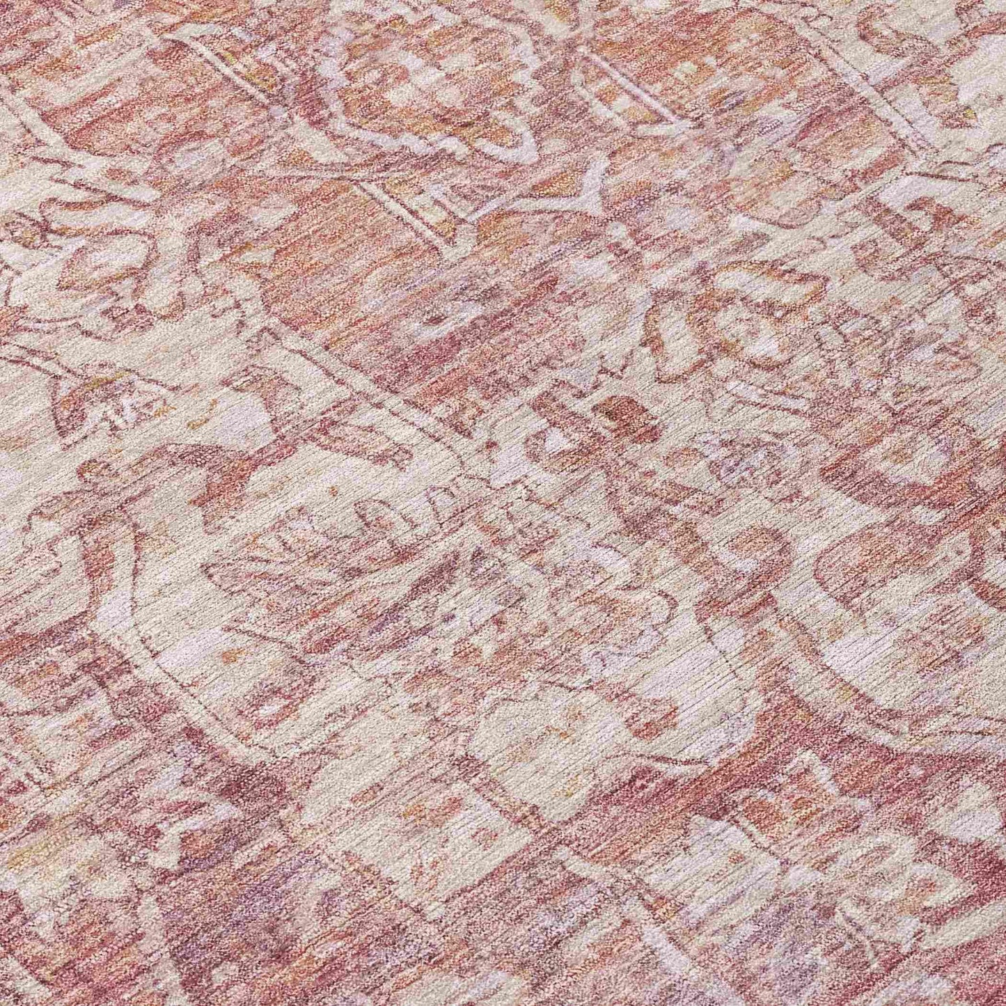 Addison Rugs Haelas Paprika Washable Indoor-Outdoor Rug