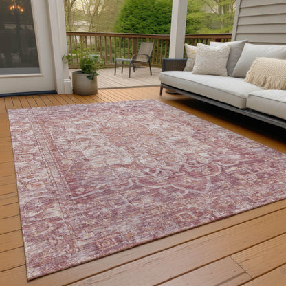 Addison Rugs Haelas Paprika Washable Indoor-Outdoor Rug