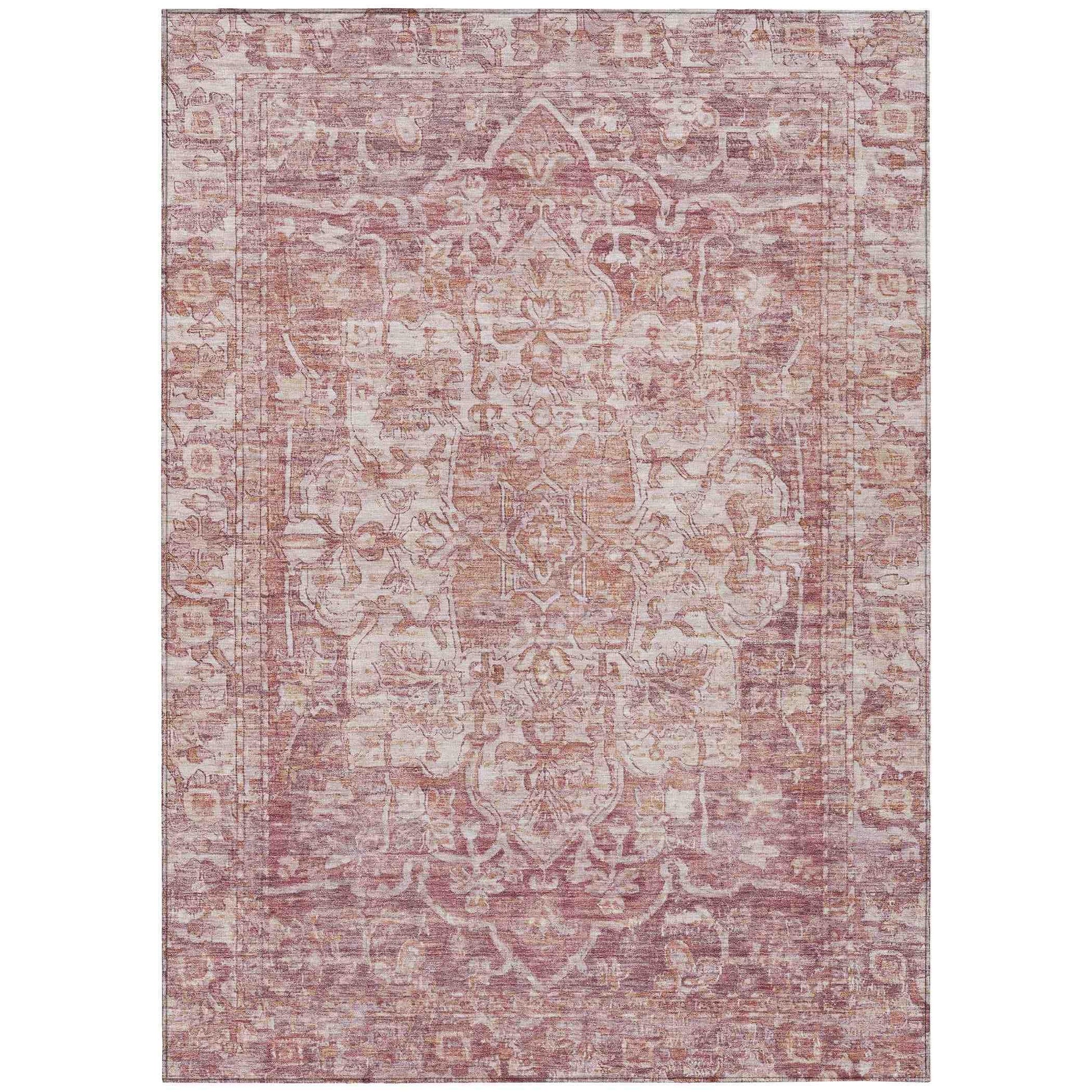 Addison Rugs Haelas Paprika Washable Indoor-Outdoor Rug