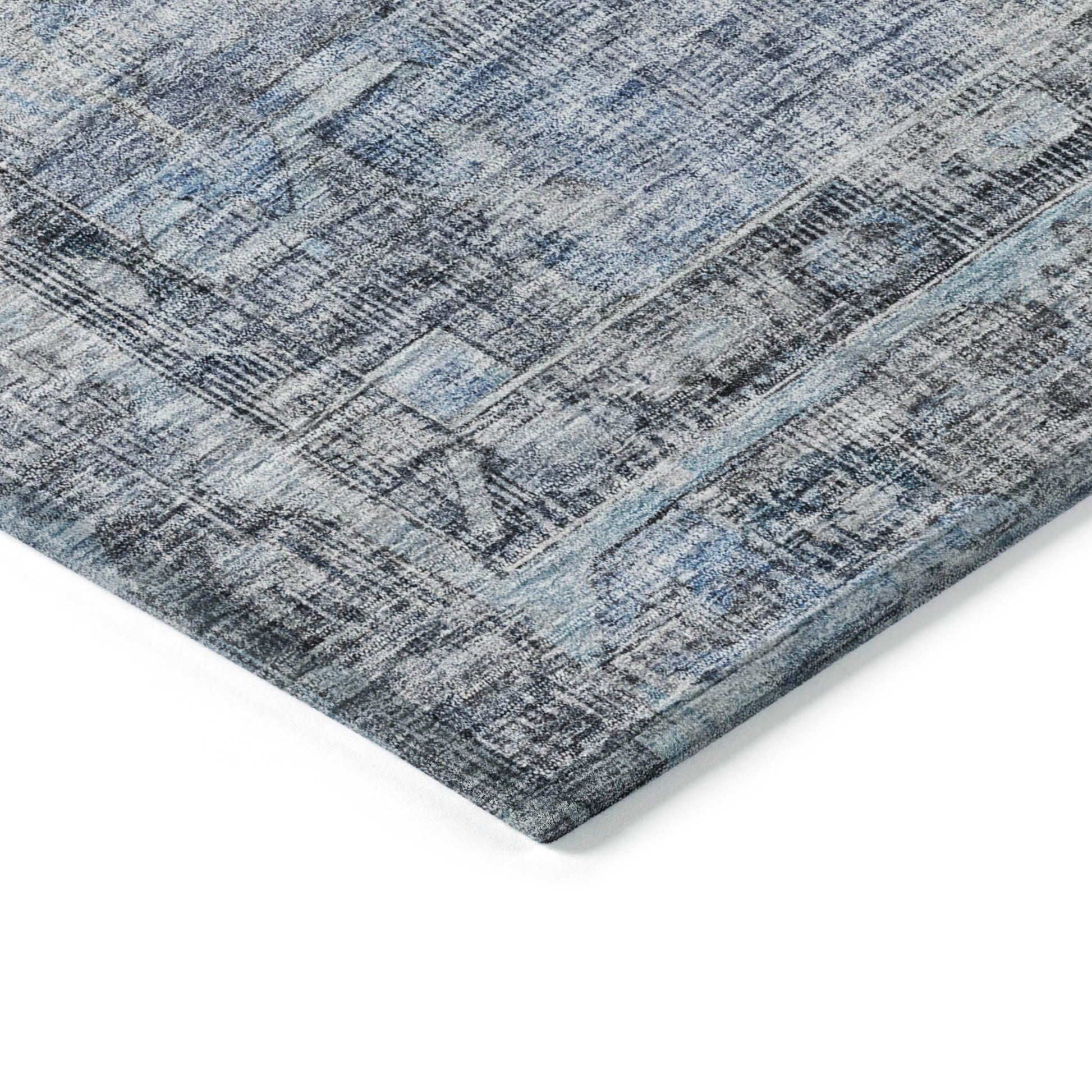 Addison Rugs Haeleth Blue Washable Indoor-Outdoor Rug