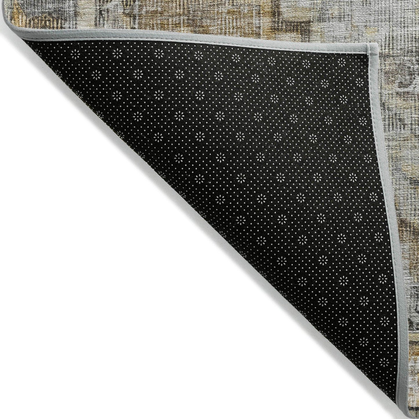 Addison Rugs Haeleth Brown Washable Indoor-Outdoor Rug