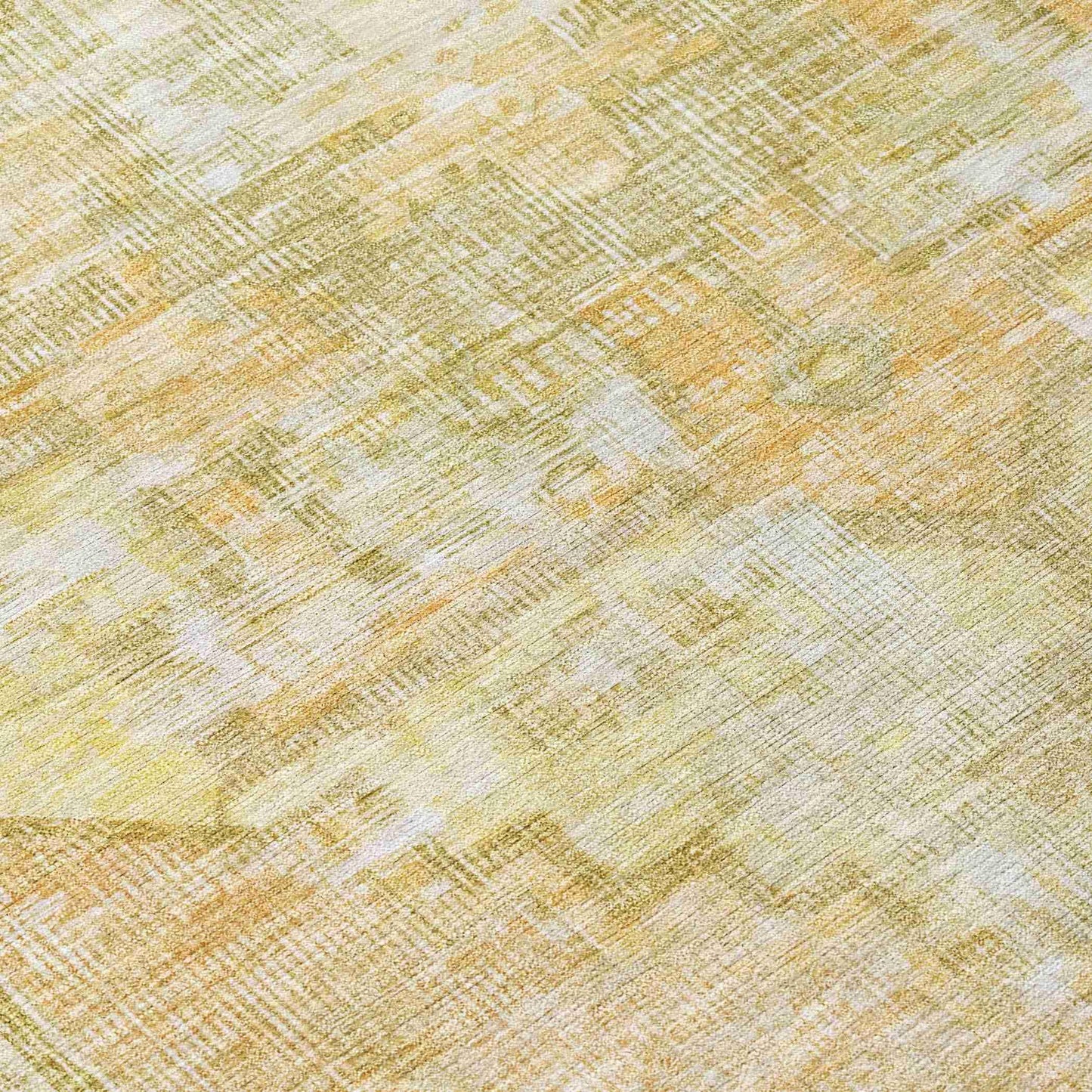 Addison Rugs Haeleth Gold Washable Indoor-Outdoor Rug
