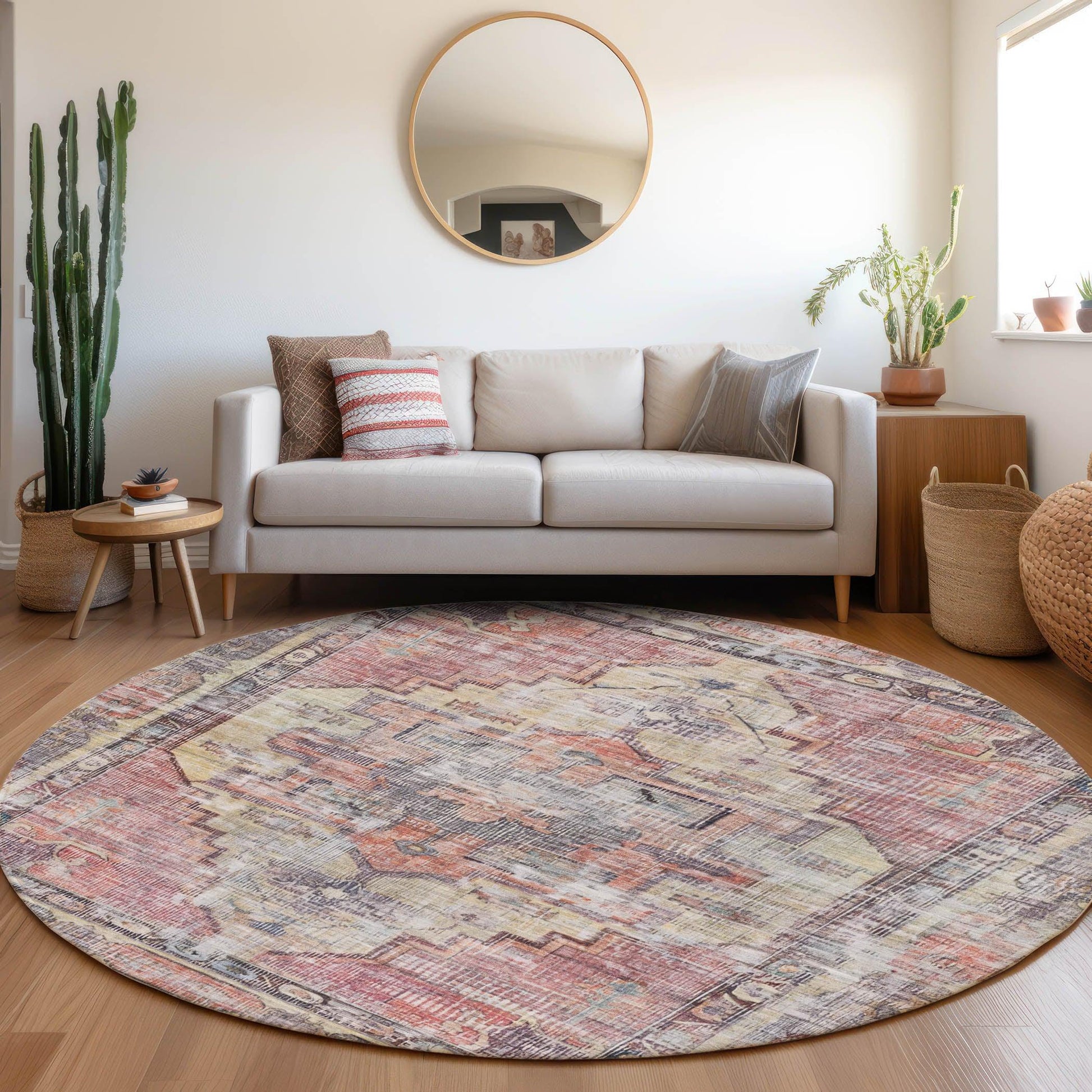 Addison Rugs Haeleth Paprika Washable Indoor-Outdoor Rug