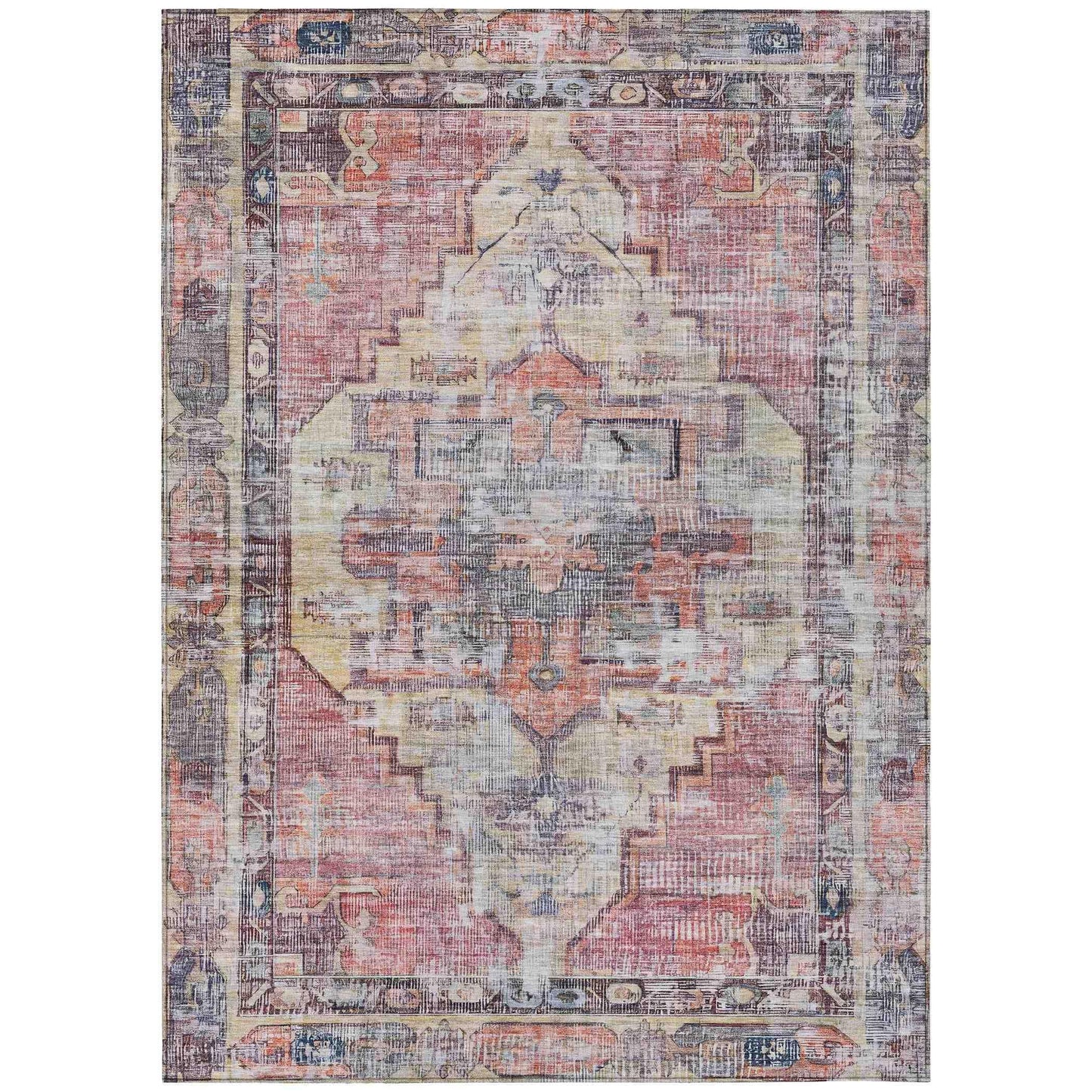 Addison Rugs Haeleth Paprika Washable Indoor-Outdoor Rug