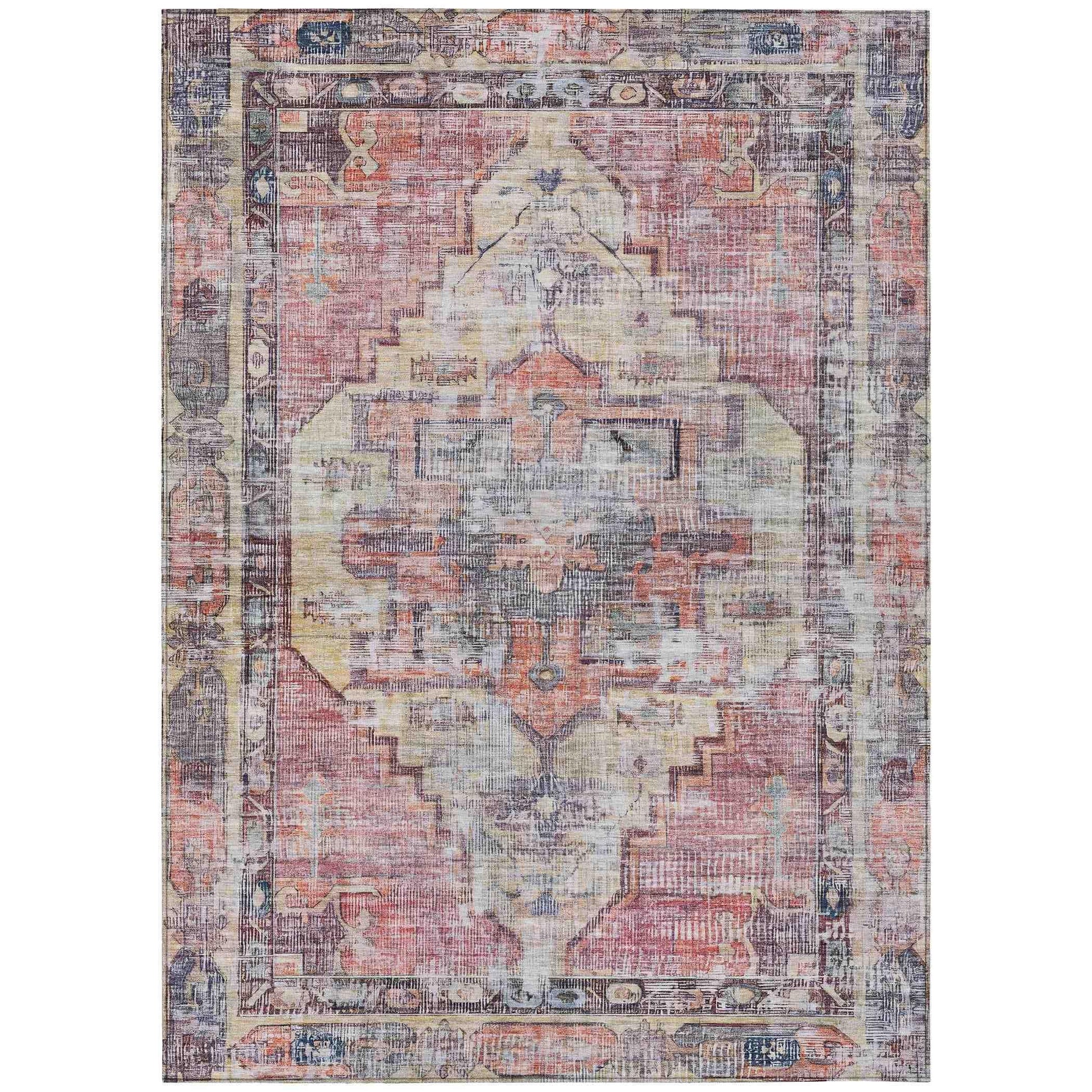 Addison Rugs Haeleth Paprika Washable Indoor-Outdoor Rug