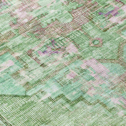 Addison Rugs Haelien Aloe Washable Indoor-Outdoor Rug