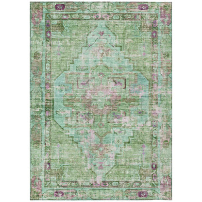 Addison Rugs Haelien Aloe Washable Indoor-Outdoor Rug