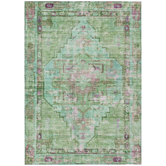 Addison Rugs Haelien Aloe Washable Indoor-Outdoor Rug