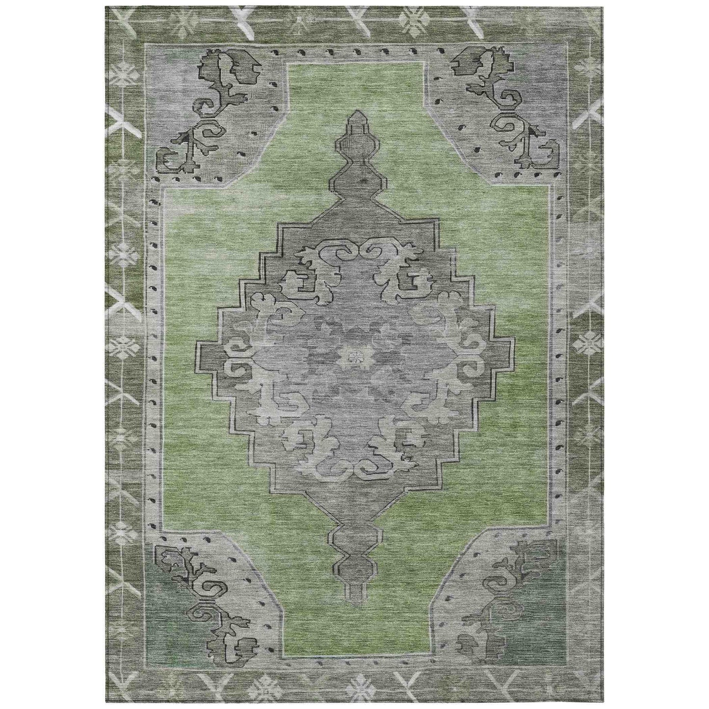 Addison Rugs Haelion Aloe Washable Indoor-Outdoor Rug