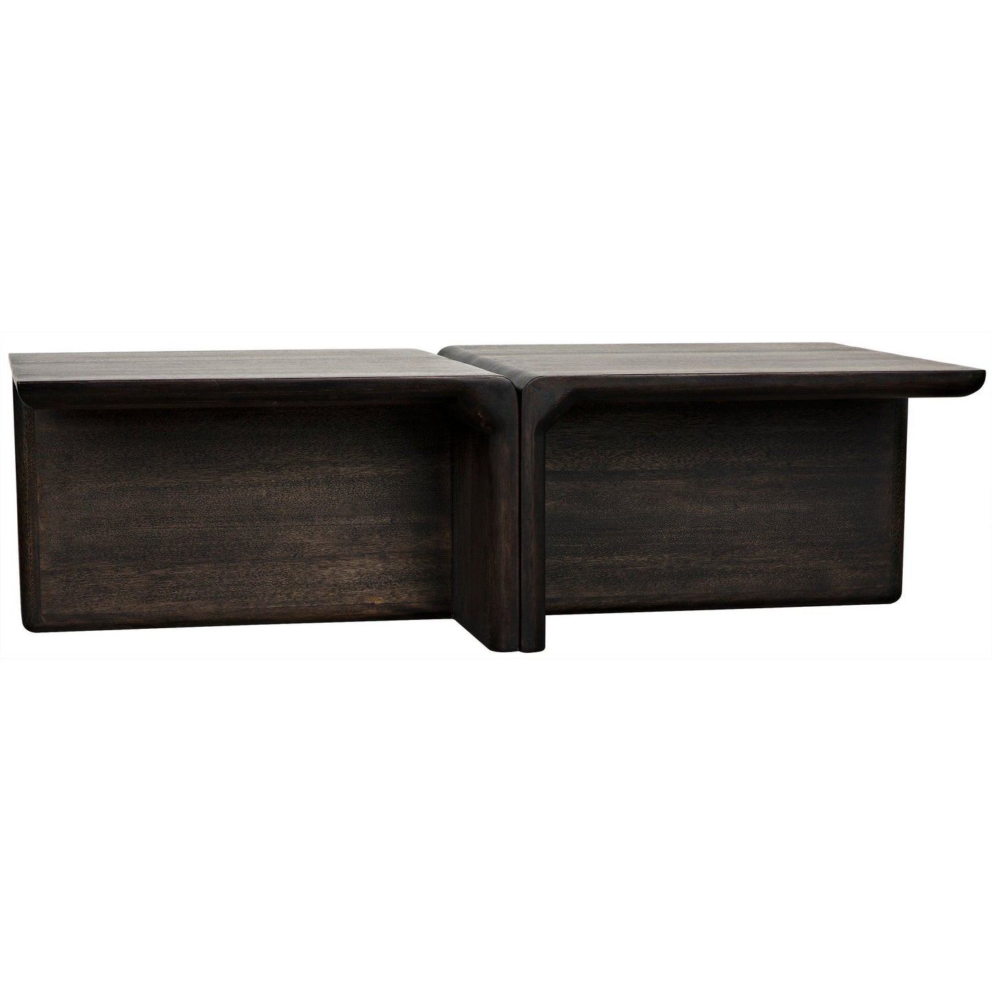 Hagen Coffee Table, Ebony Walnut-Coffee Tables-Noir-Sideboards and Things