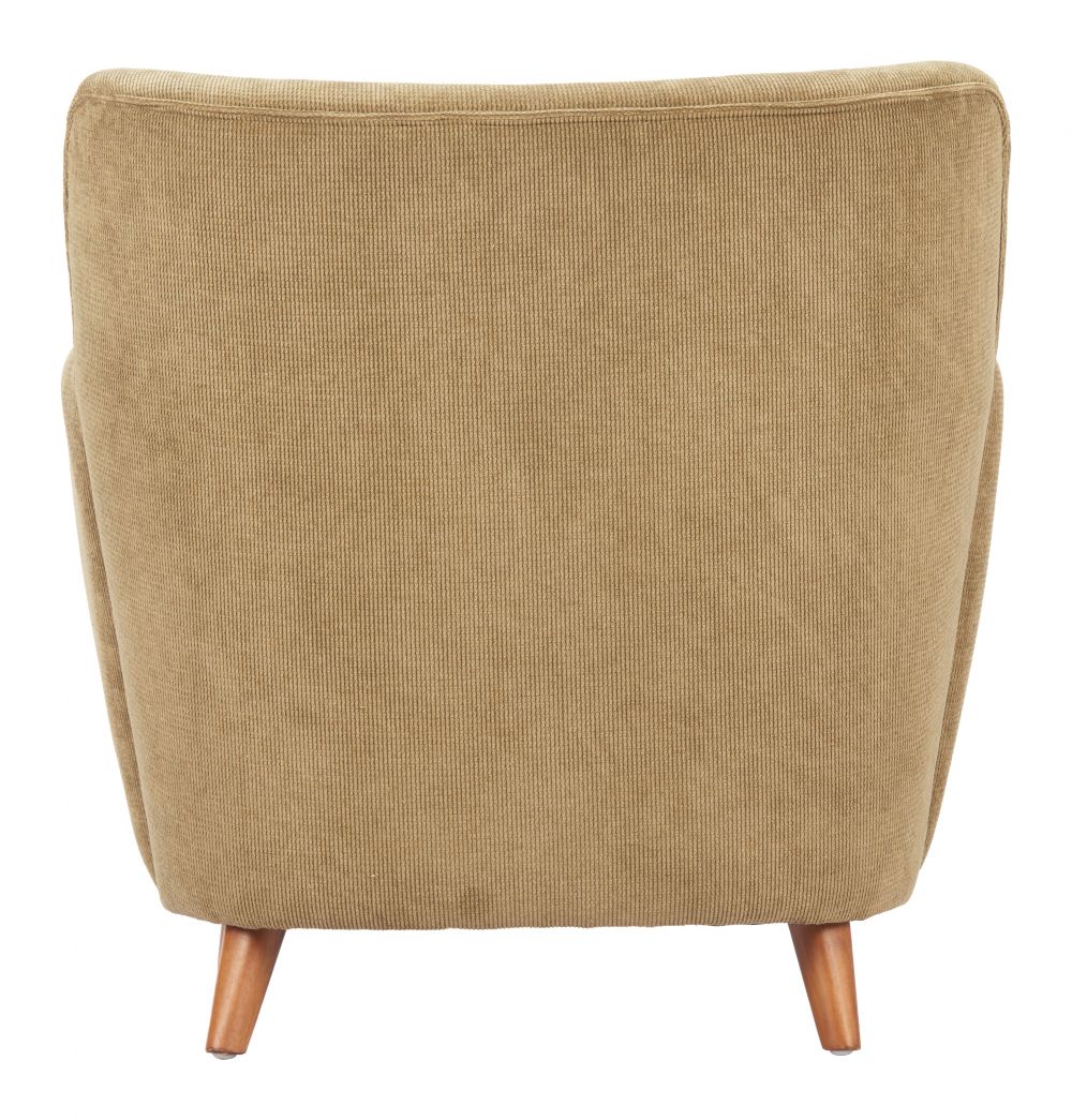 Zuo Modern Hako Olive Fabric Club Chair