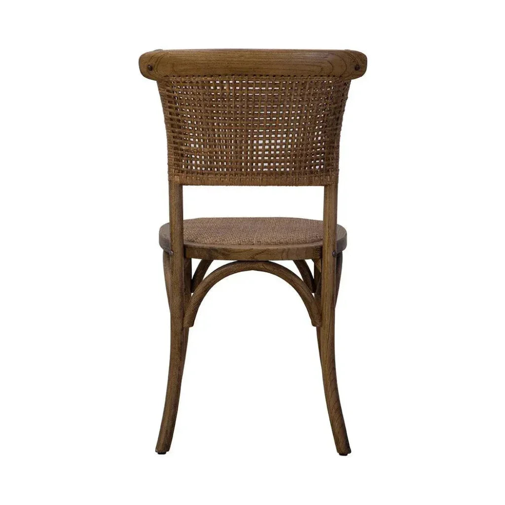Furniture Classics Halsey Wood Framed Armless Side Chair