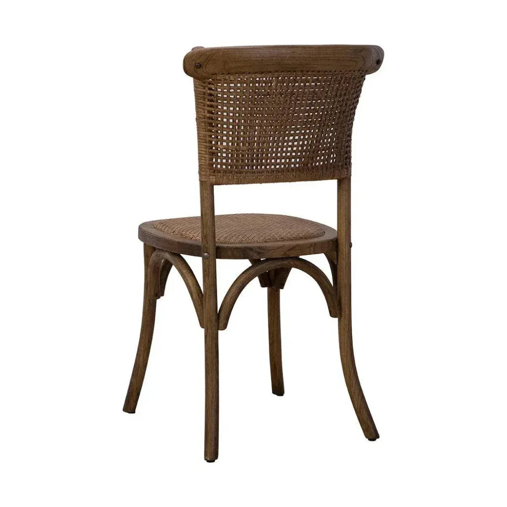 Furniture Classics Halsey Wood Framed Armless Side Chair