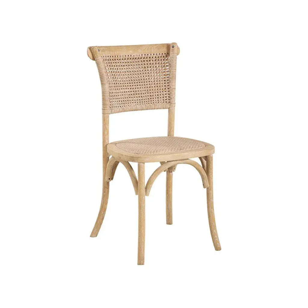 Furniture Classics Halsey Wood Framed Armless Side Chair