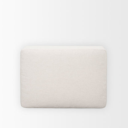 Mercana Halston 26"W Performance Fabric Ottoman