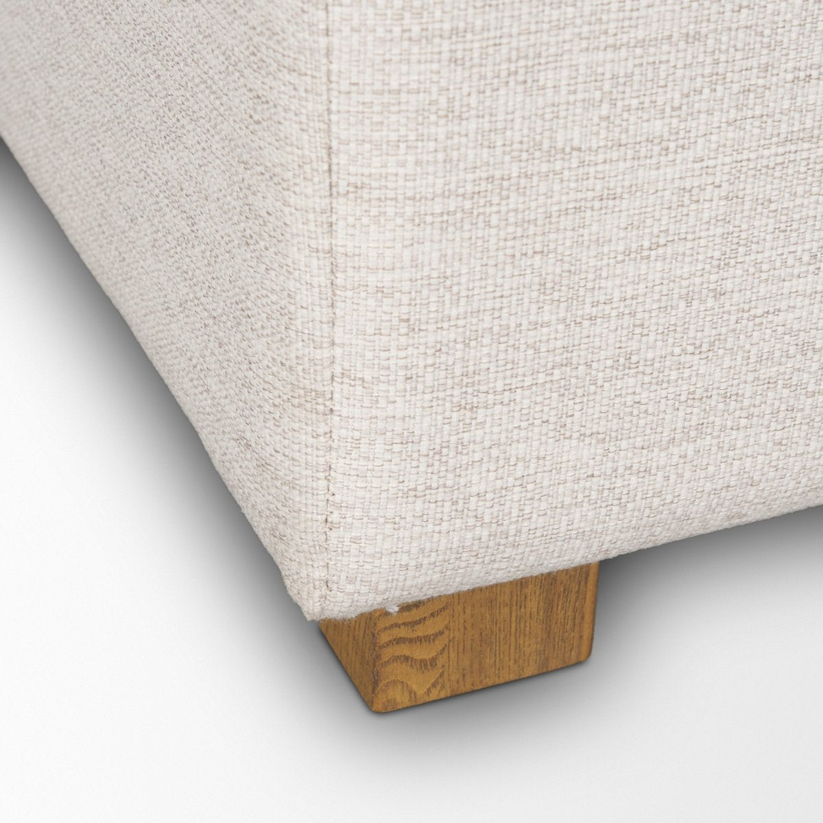 Mercana Halston 26"W Performance Fabric Ottoman