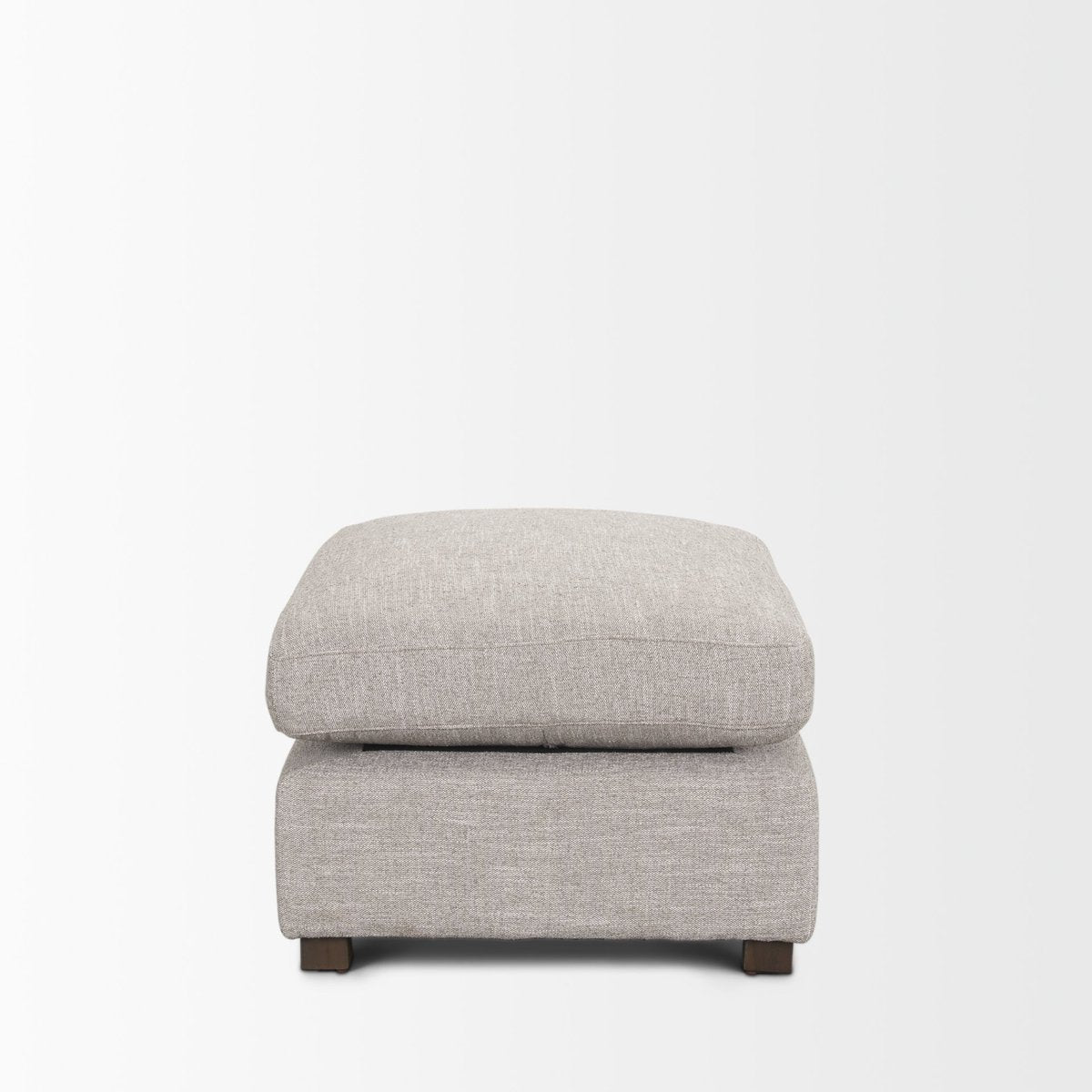 Mercana Halston 26"W Performance Fabric Ottoman