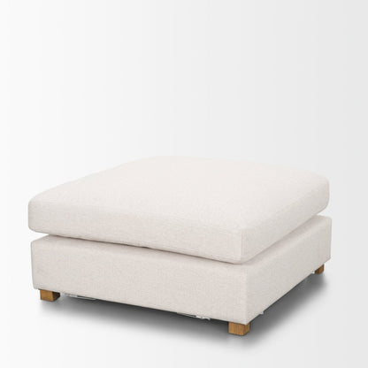 Mercana Halston 38"W Performance Fabric Ottoman