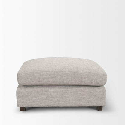 Mercana Halston 38"W Performance Fabric Ottoman