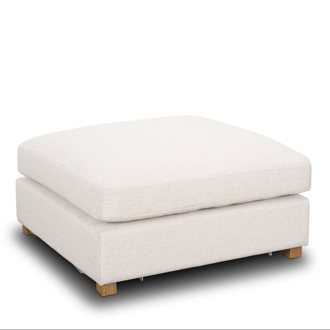 Mercana Halston 38"W Performance Fabric Ottoman
