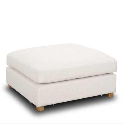 Mercana Halston 38"W Performance Fabric Ottoman