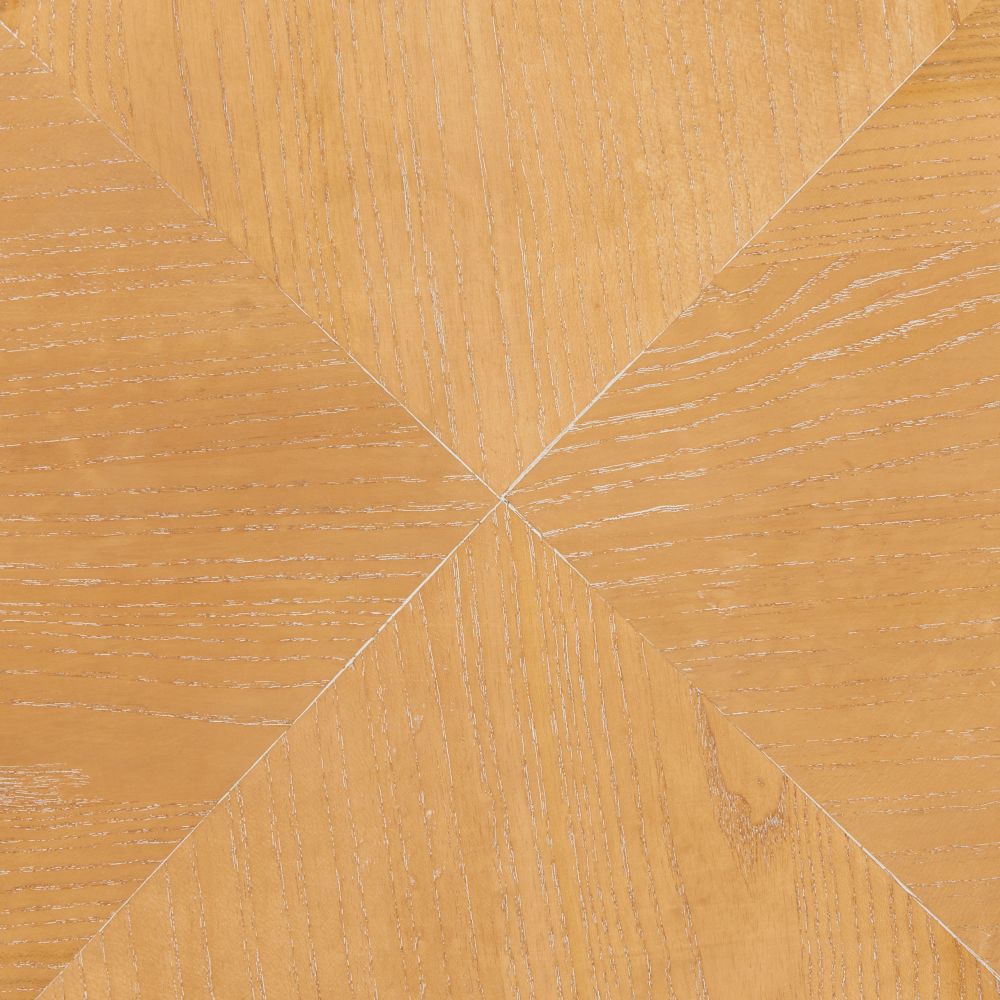 Zuo Modern Halva Natural Wood Top Round Side Table