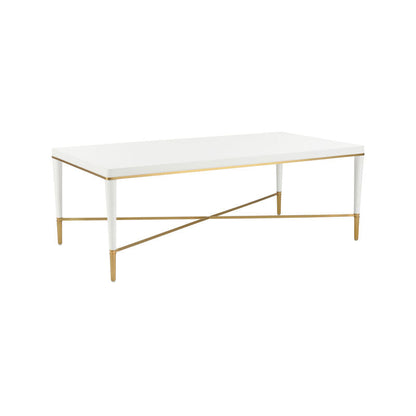 Chelsea House Hamlet Minimalist Designed Rectangular Cocktail Table