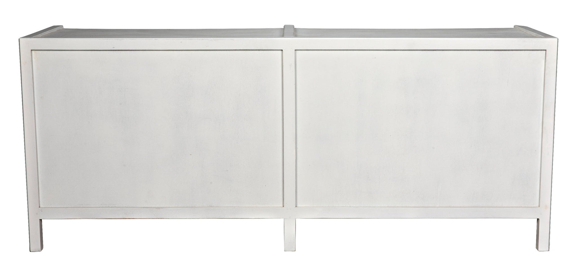 Hampton 6 Drawer Dresser, White Wash-Dressers-Noir-Sideboards and Things