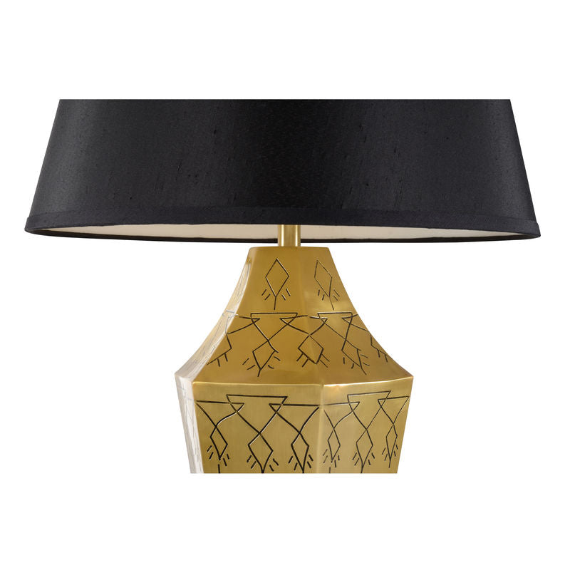 Wildwood Hand Carved Writings On The Wall Lamp