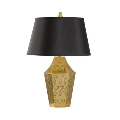Wildwood Hand Carved Writings On The Wall Lamp