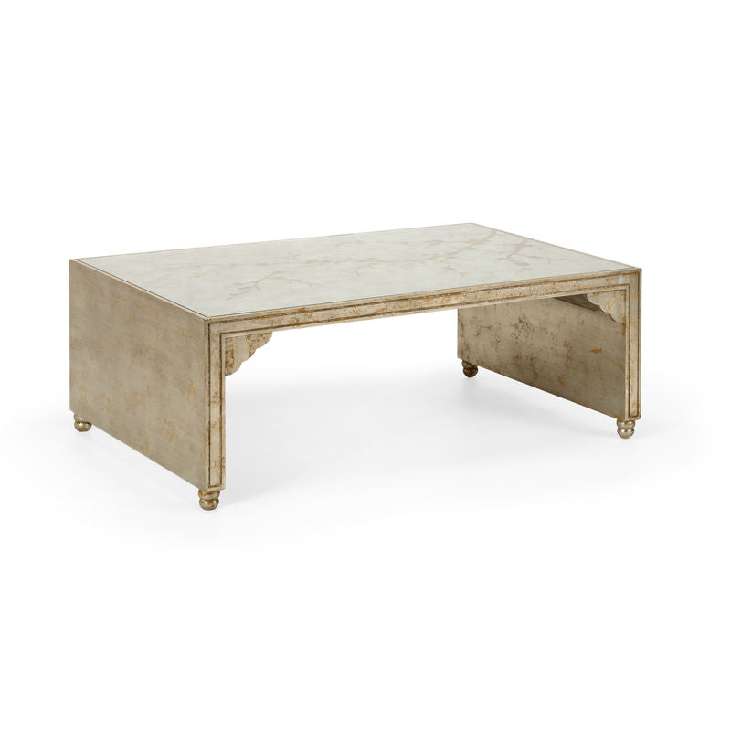 Chelsea House Hand Painted Cherry Blossom Design Cocktail Table