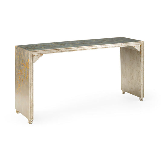 Chelsea House Hand Painted Cherry Blossom Design Console Table