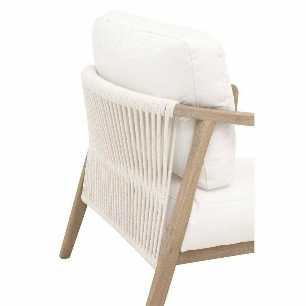 Harbor Club Chair LiveSmart Peyton-Pearl White Rope Oak Club Chairs Sideboards and Things By Essentials For Living