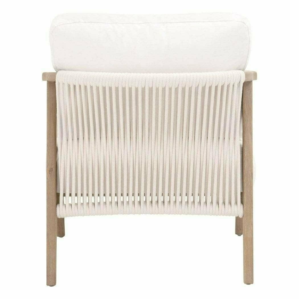 Harbor Club Chair LiveSmart Peyton-Pearl White Rope Oak Club Chairs Sideboards and Things By Essentials For Living