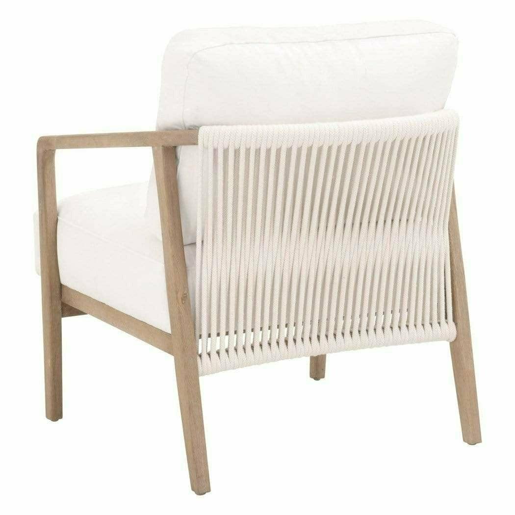 Harbor Club Chair LiveSmart Peyton-Pearl White Rope Oak Club Chairs Sideboards and Things By Essentials For Living