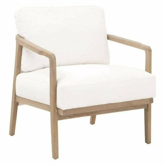 Harbor Club Chair LiveSmart Peyton-Pearl White Rope Oak Club Chairs Sideboards and Things By Essentials For Living