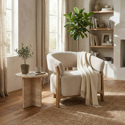 LH Home Harlow Fabric Club Chair