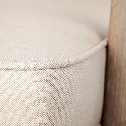 Mercana Harman Off-White Fabric Accent Chair