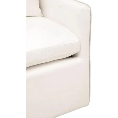 Harmony Two Tone Dining Arm Chair Casters - LOOMLAN - Essentials For Living - Dining Chairs