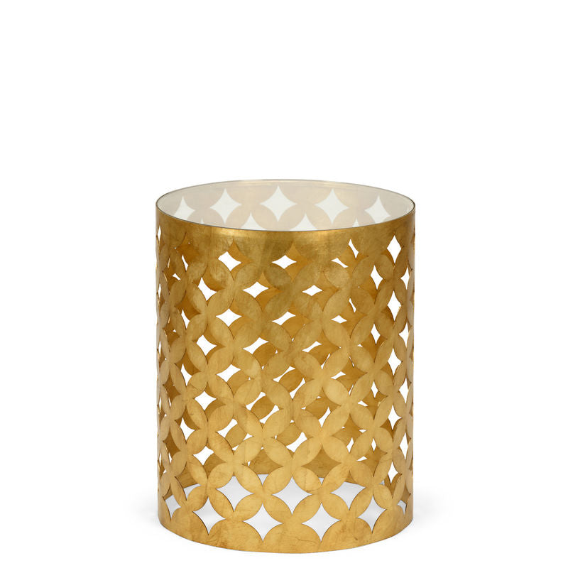 Chelsea House Harper Bunching Metalic Gold Framed Side Table