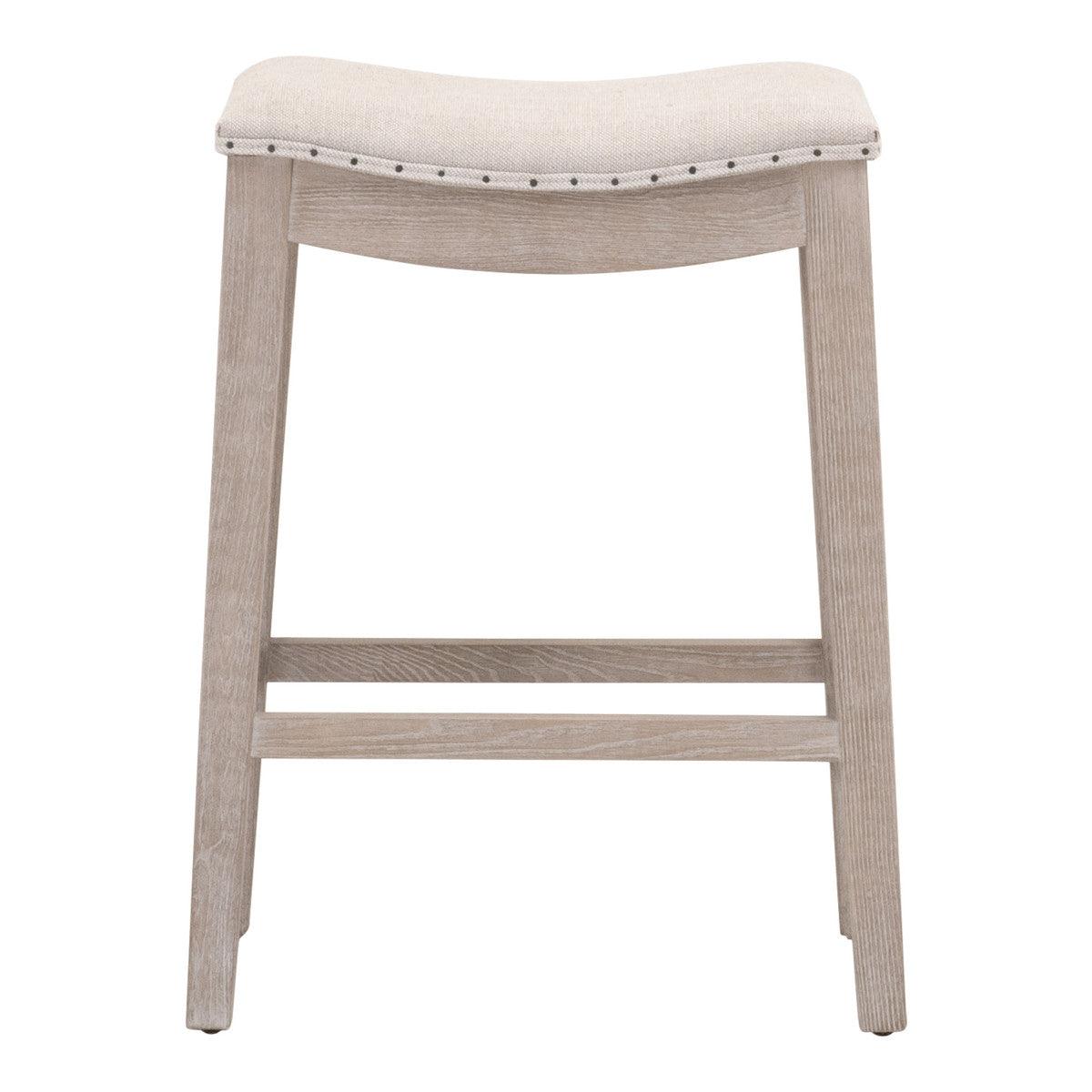 Harper Counter Stool Performance Fabric Linen Blend Counter Stools Sideboards and Things By Essentials For Living