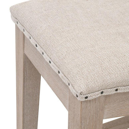 Harper Counter Stool Performance Fabric Linen Blend Counter Stools Sideboards and Things By Essentials For Living