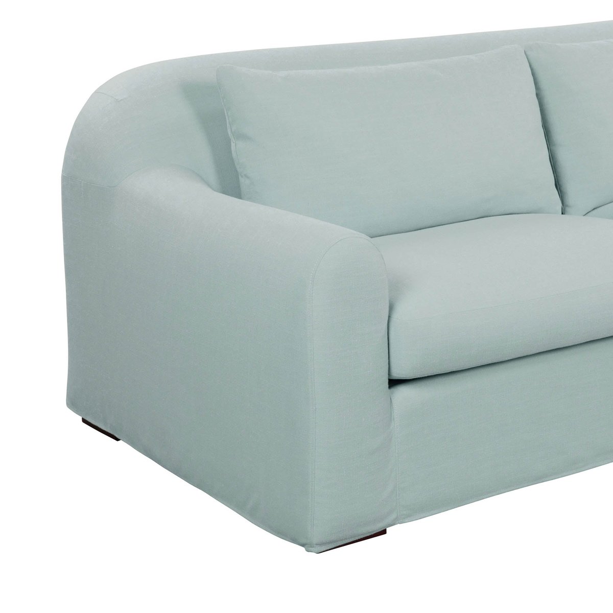 LH Home Harper Fabric Slipcover Sofa