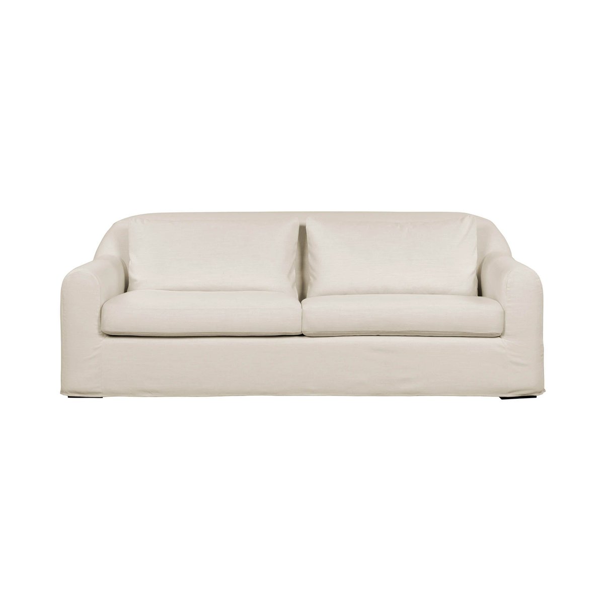 LH Home Harper Fabric Slipcover Sofa