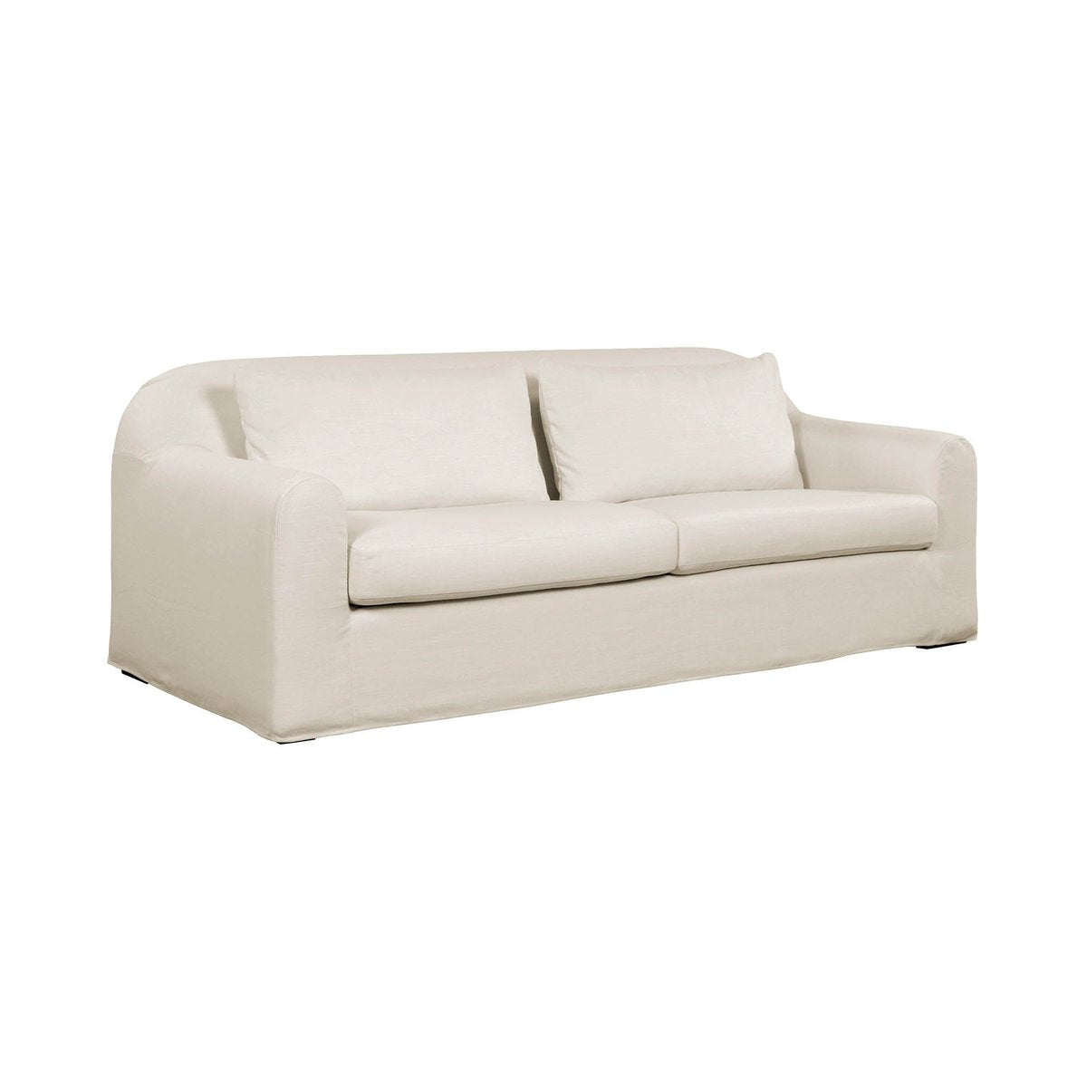 LH Home Harper Fabric Slipcover Sofa