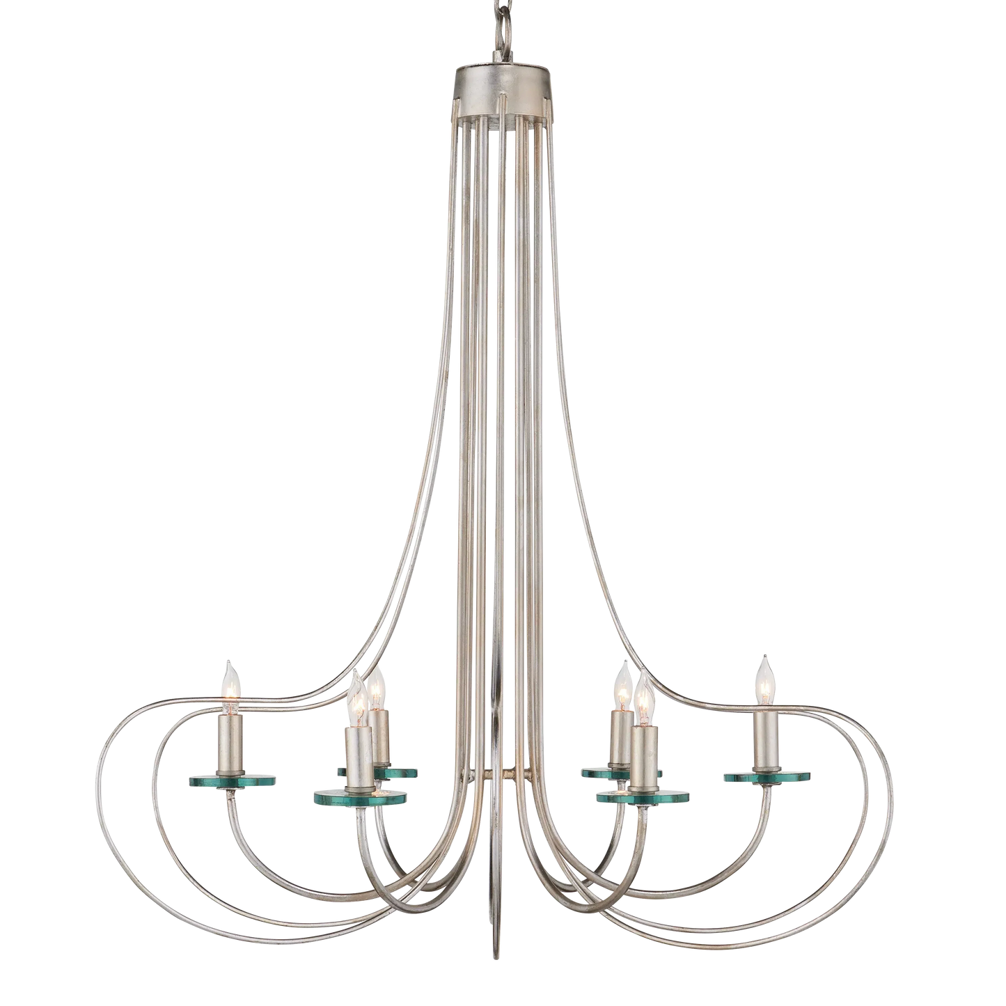 Harrow Chandelier-Chandeliers-Currey & Co-Sideboards and Things